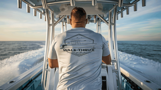 Custom Drifit Boat Shirt - Short Sleeve